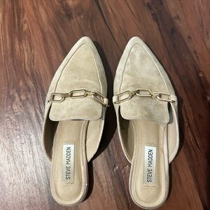 Steve Madden Women's flat Tan Loafers - Size 6